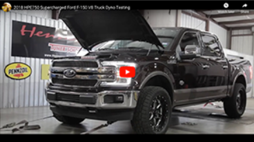 2018 HPE750 Supercharged Ford F-150 V8 Truck Dyno Testing