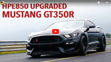 Hennessey HPE850 Mustang GT350R In Action